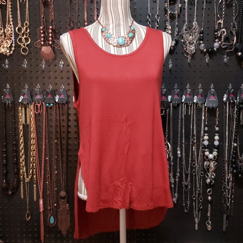 Soft Sleeveless Tunic Top